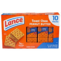 Lance Toast Chee Peanut Butter - 1.51 Ounce - 10 Count