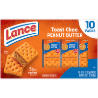 Lance Toastchee Peanut Butter - 15.1 Ounce