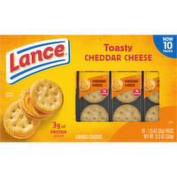 Lance Toasty Cheddar Sandwich Crackers - 12.5 Ounce