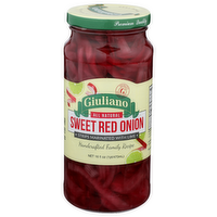 Giuliano Sweet Red Onion - 16 Fluid Ounce