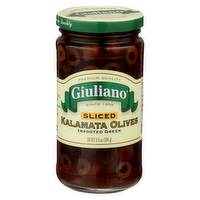 Giuliano Sliced Kalamata Olives - 6.5 Ounce