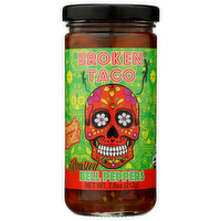 Broken Taco Peppers Bell Red Grn Rstd - 7.5 Ounce