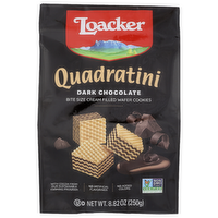Loacker Dark Chocolate Quadratini - 8.82 Ounce