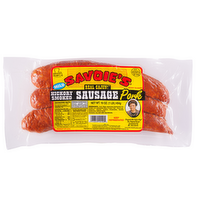 SAVOIE's Real Cajun Smoked Pork Mild Sausage - 16 Ounce