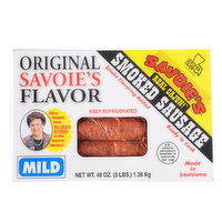 Savoie's Smoked Mixed Mild Box Sausage - 48 Ounce