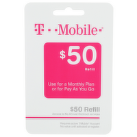 T-Mobile Gift Card - 1 Each