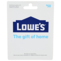 Lowe's Gift Card - 1 Each