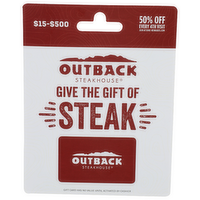 Outback Steakhouse Card - 1 Each