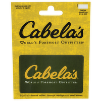 Cabela's Gift Card Mall - 1 Each