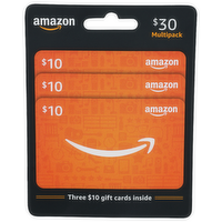 Amazon $30 Multipack Gift Card $30 - 3 Count