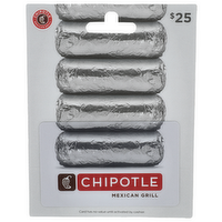 Chipotle Mexican Grill Card - 1 Each