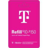 T-MOBILE $10-150 - 1 Each