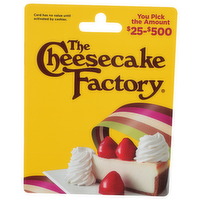 The Cheesecake Factory Gift Card - 1 Each