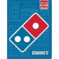 DOMINO'S $15 - $100 Gift Card - 1 Each