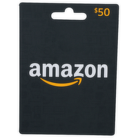 Amazon $50 Giftcard $50 - 1 Each
