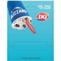 Dairy Queen $15-250 - 1 Each