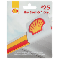 The Shell Gift Card $25 $25 - 1 Each