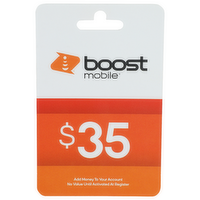 Boost Mobile $35 Card Gift $35 - 1 Each