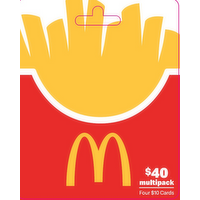 Mcdonalds $40 - 1 Each
