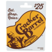Cracker Barrel Gift Card $25 Old Country Store $25 - 1 Each