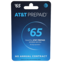 At&T Prepaidˢᵐ Prepaid Gift Card - 1 Each