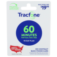 Tracfone No Contract Basic Phone Card - 1 Each