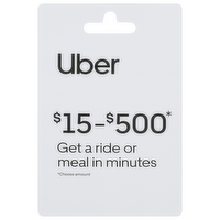 Uber Card - 1 Each