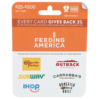 Giving Good Cards Gift Card - 1 Each