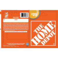 Home Depot $25 - 1 Each