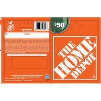 Home Depot $50 - 1 Each