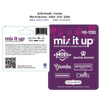 Focus Brands $10-200 Mix It Up Icon - 1 Each