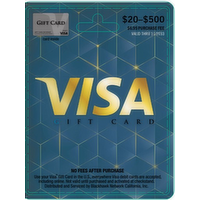 Visa Gift Bliss $20-500 Card Meta - 1 Each