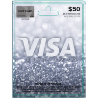 Visa Gift (SUN) $50 Card - 1 Each