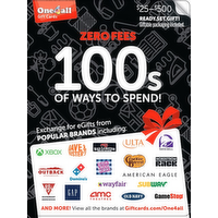 ONE4ALL Swap Us $25500 Gift Card - 1 Each