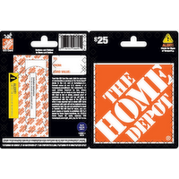 Home Depot $25 - 1 Each