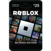 Roblox $25 - 1 Each