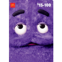 Mcdonalds $15-100 Grimace - 1 Each