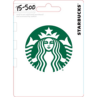 Starbucks $15-500 - 1 Each