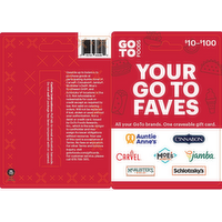 Focus Brands $10-100 - 1 Each