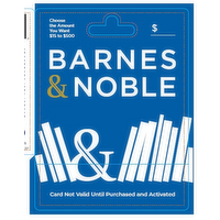 Barnes & Noble $15-$500 Gift Card - 1 Each