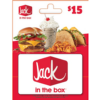 Jack In The Box $15 - 1 Each