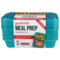 Goodcook Containers + Lids - 10 Count