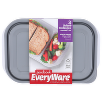 Goodcook Everyware Containers + Lids - 3 Count