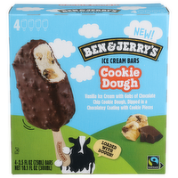 BEN & JERRY'S Cookie Dough Ice Cream Bars - 2.525 Fluid Ounce - 4 Count