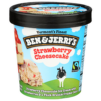 Ben & Jerry's Strawberry Cheesecake Ben & Jerrys 8 - 1 Pint
