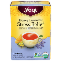 Yogi Honey Lavender Tea Bags - 0.064 Ounce - 16 Count