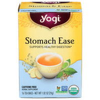 Yogitea Stomach Ease Spicy Mint - 0.064 Ounce - 16 Count
