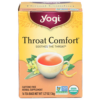 Yogitea Sweet Throat Comfort - 0.079 Ounce - 16 Count