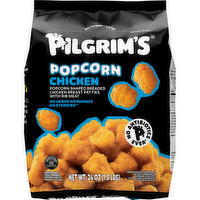 Pilgrim's Pride Brand Fully Cooked Popcorn Chicken Shaped Breaded Breastpatties With Rib Meat - 1.5 Pound