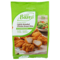 JUST BARE Lightly Breaded Breast Bite - 24 Ounce